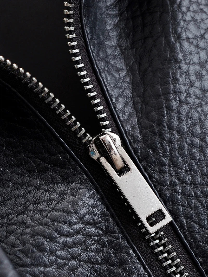 Luxe lederen jack