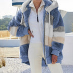 Warme teddy fleece jas