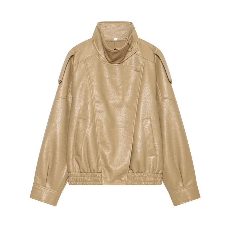 Luxe lederen jack