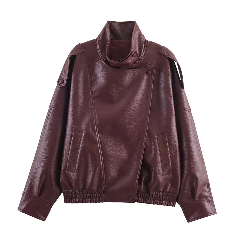 Luxe lederen jack