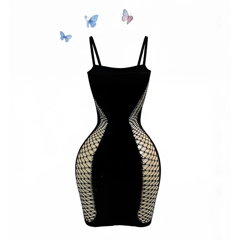 Luvora sheer jurk