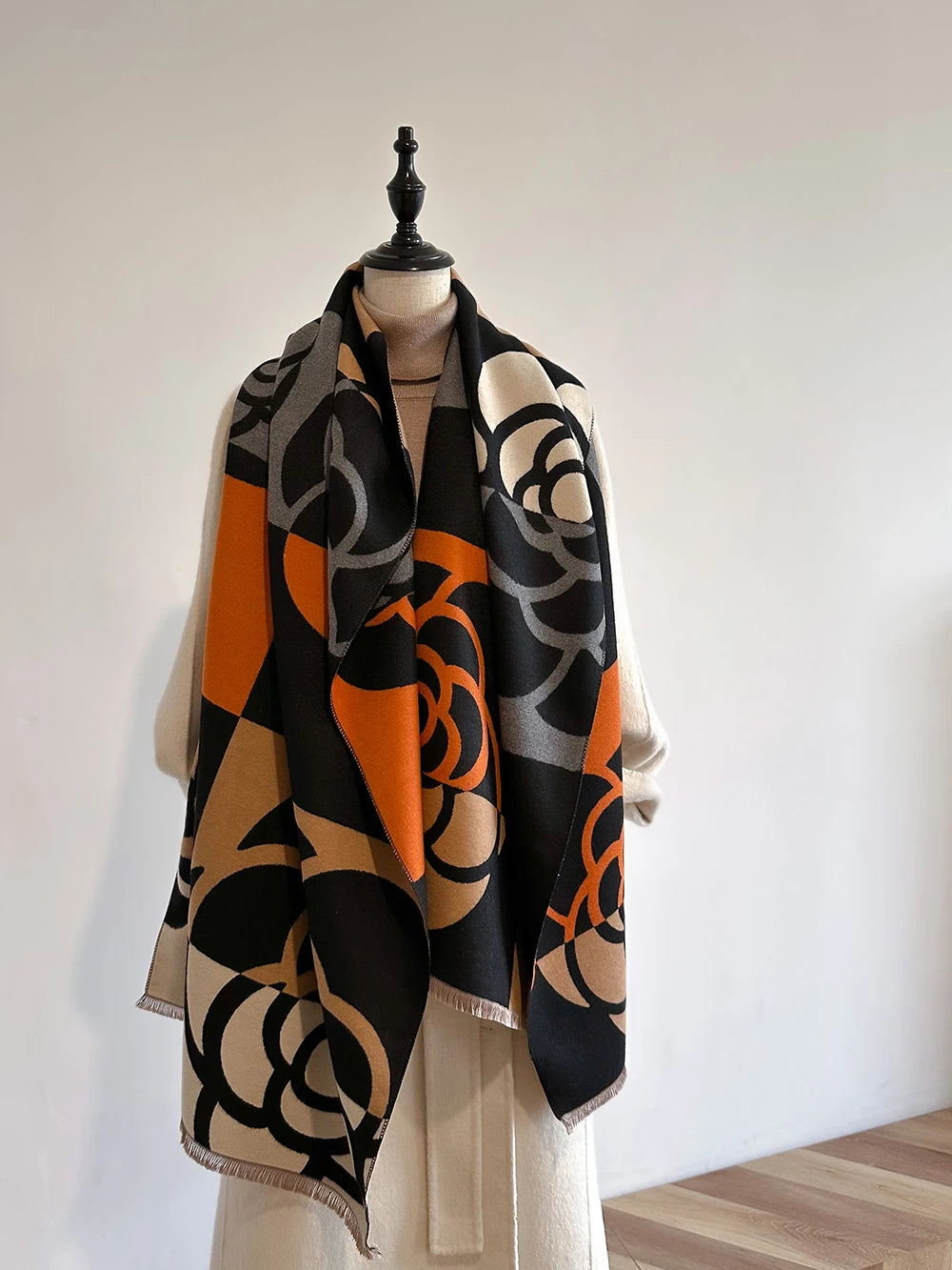 Luxe kasjmier sjaal