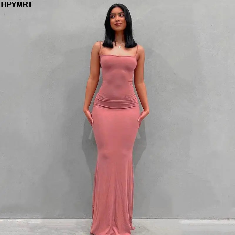 Sofia satin midi jurk