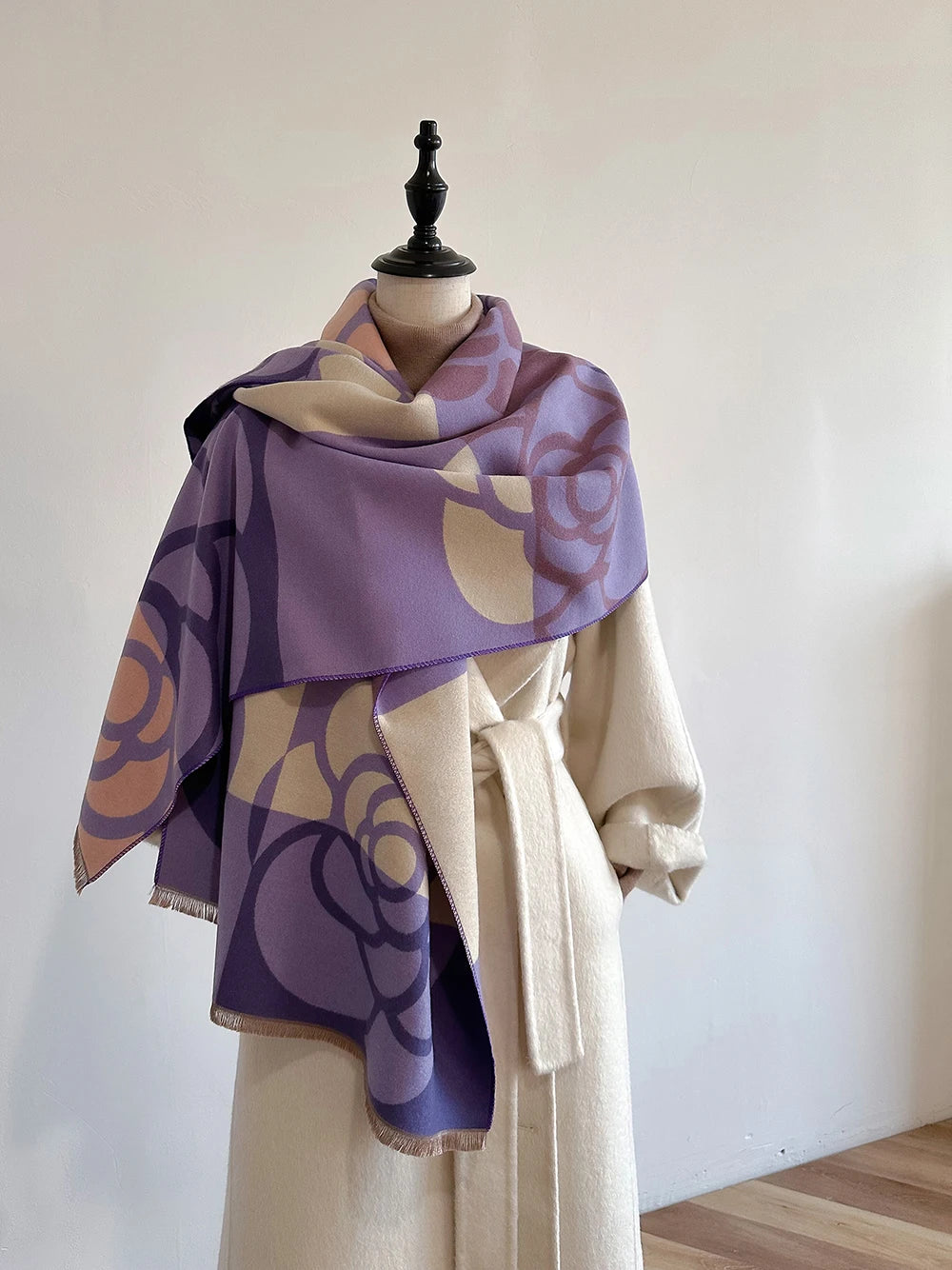 Luxe kasjmier sjaal