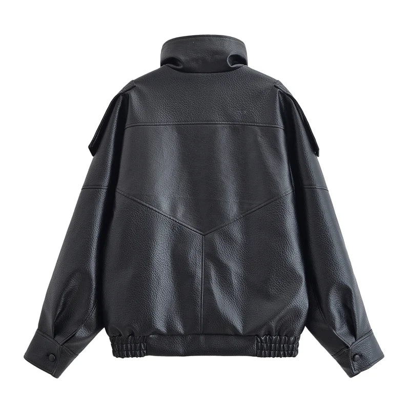 Luxe lederen jack