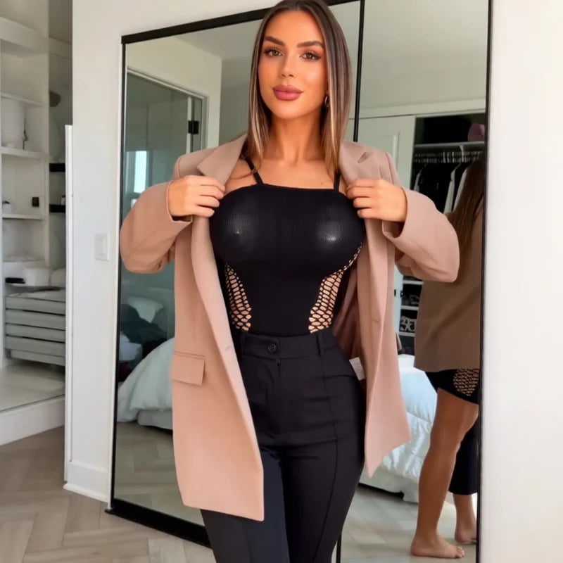 Luvora sheer jurk
