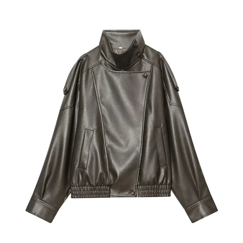 Luxe lederen jack