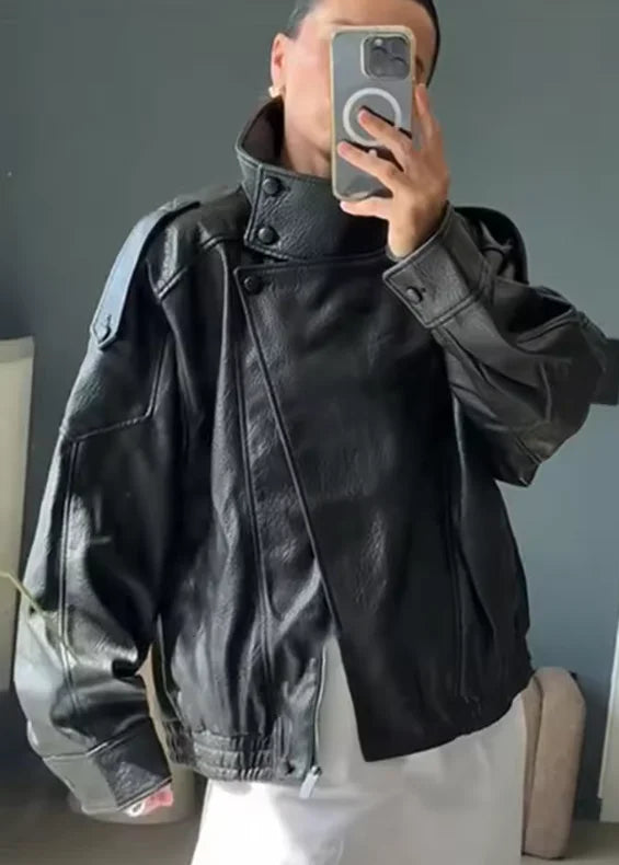 Luxe lederen jack
