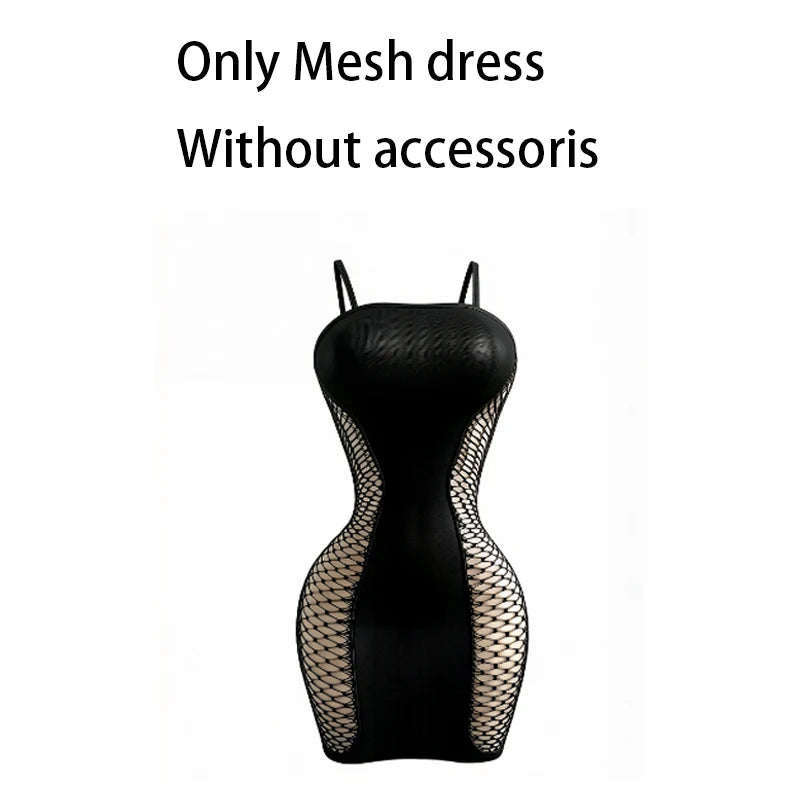 Luvora sheer jurk