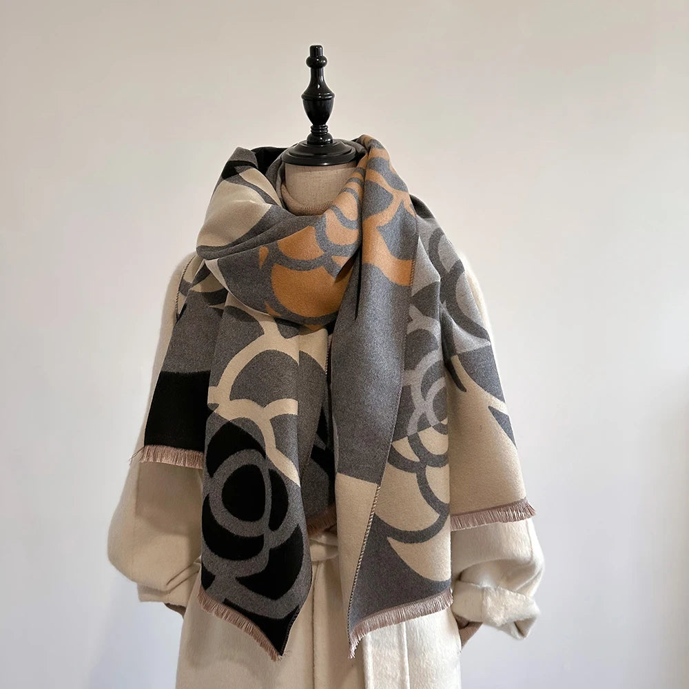 Luxe kasjmier sjaal