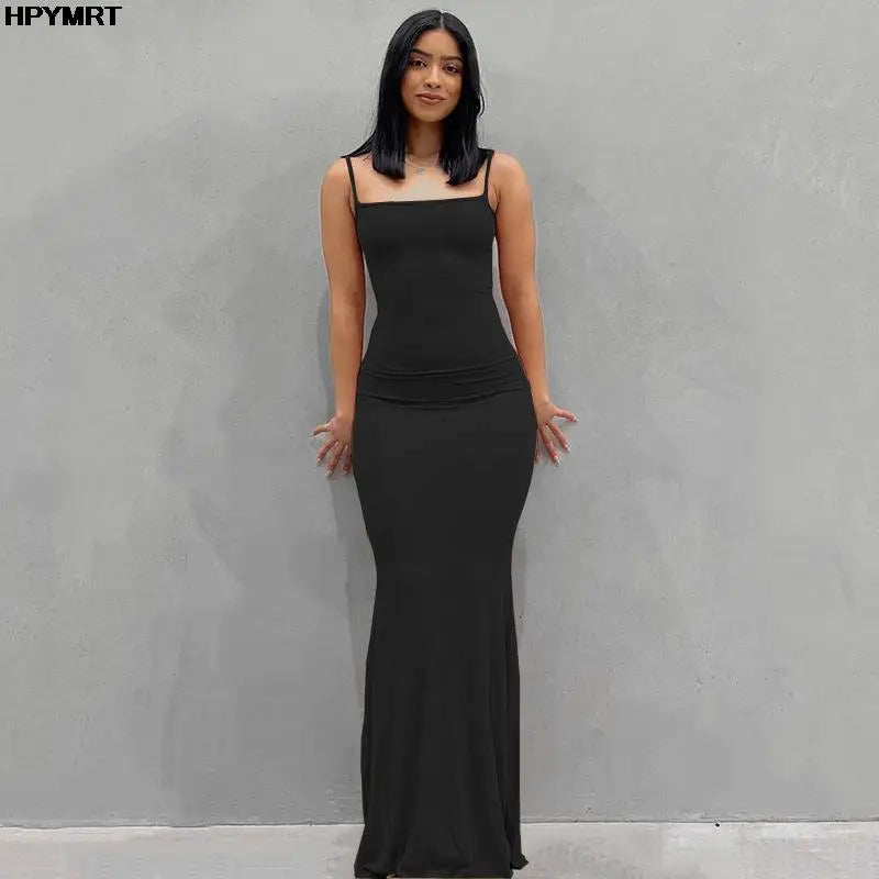 Sofia satin midi jurk